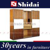 Indian 3 Door Bedroom Wardrobe Design Sliding Wardrobe F-5 thumbnail-1
