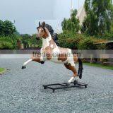 Resin Outdoor Animal Statues Lifesize Fiberglass Horse thumbnail-5