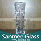 Factory Supply Tall and Thin Decoration Crystal Glass Vases thumbnail-1