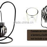 Newest Metal Candle Holder Lantern Candle Holders Zakka Candlestick Home Decoration for the House thumbnail-2