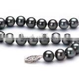 Wholesale 8-9mm Black Freshwater Pearls Jewelry Bracelet thumbnail-2