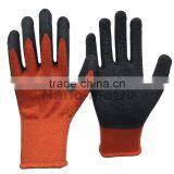 NMSAFETY 7g Nappy Liner Coated Latex Garden Gloves Working Gloves thumbnail-1