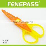 S5-1015 5.5 Inch 2Cr13 Stainless Steel Blade With Plastic Handle Children Stationery thumbnail-1