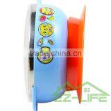 Shockproof Sucker and Handle Stainless Steel Baby Bowls With Lids thumbnail-4