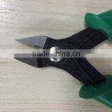 BERRYLION Tool Mini Type 5'' Wire Flush Cutting Pliers With Plastic Handle thumbnail-5