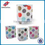 Size "L",spring Paper Bags, 4 Designs Cheap Fancy Paper Big Gift Bags With Ribbon Handles thumbnail-1