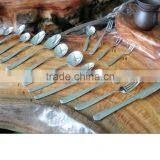 18/8 Stainless Steel Flatware;Eco-Friendly Serving Cutlery Set; Good Quality Types of Hotel Cutlery; thumbnail-4
