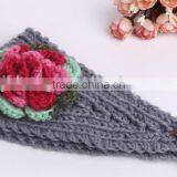 Hot Sell Stock Crochet Head Wraps Crochet Knit Headwrap thumbnail-6