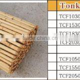 Natural Football Field Fence 3.5' 12-14mm Bamboo Cane for Several Sizes thumbnail-5