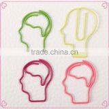 Office Stationery Human Shaped Paper Clip Metal Wire Clip Gifts thumbnail-5
