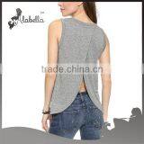 Best Selling Items Color Melange Tank Tops Men Wholesal thumbnail-1