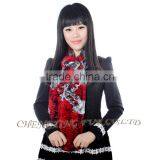CX-S-164A Hot Selling Wholesale Winter Ladies Rex Rabbit Fur Scarf For Women thumbnail-1
