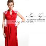 Best Long Black Colors Women Dress Embroidered Plain Evening Dress thumbnail-1