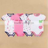 MOM AND BAB 2015 Baby Clothes Set 100% Cotton Embroidery Baby Romper Gift Set 4in1 thumbnail-1
