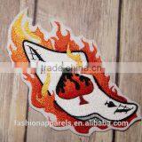 Custom Dice & Card Embroidered Patch for Clothes Embroidery Patch Made in China Choose Size/color thumbnail-2
