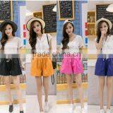 Hot Sale Womens Sports Shorts Gym Shorts With Pants Rope thumbnail-1