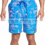 New Design Pattern Custom Print Island Scenic Swim Trunks With Lined Keen Length 100% Polyester Board Shorts thumbnail-6