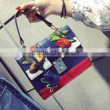 Zm50150b 2017 New Model Lady Bags Fashion Flower Embroidery Single Shoulder Bag thumbnail-2