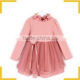 Wholesale Baby Kids Dress Flower Girl Dresses Cotton Kids Fashion Show Dresses thumbnail-1