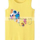 Children Girls Embroidered Sleeveless Tops