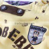 S33024W Spring Fleece Turtleneck Swearshirts Toddlers Children Cartoon Hoodies thumbnail-4