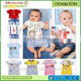 100% Cotton Short Baby Romper Wholesale thumbnail-1