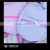 Newest Design Pretty Practical Monogrammed Seersucker Backpack thumbnail-2