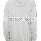 Trade Assurance BSCI Custom Logo Extra Long Men's Solid Color Hoodie thumbnail-4