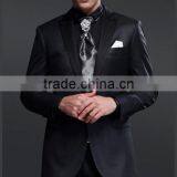 High Quality & Best Workmanship & Handsome Black Men Suit for Wedding