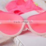 3/4 Cup Nylon & Lace Bra and Panties Set,two Hook-and-eye,back Closure thumbnail-4