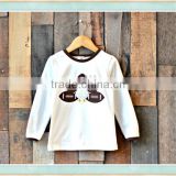 wholesale little girls clothing thanksgiving long sleeve set the style of 2017 is very popular