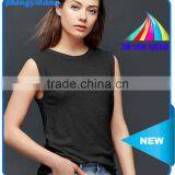 Custom 100% Cotton Vest Women Plain Tank Top Wholesale in Guangzhou thumbnail-1