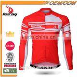 BEROY Custom High Quality Sublimation Printing Cycling Jerseys ,men's Long Sleeve Cycling Gear thumbnail-1