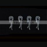 High Quality Without Teeth Shirt Packing Transparent Plastic Clips thumbnail-2