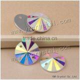 Rhinestone 20mm Flatback AB Color With Holes or Not thumbnail-1