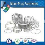 Made in Taiwan High Quality Stainless Steel Waves Spring Beryllium Coppers Wave Spring Washers Wave Spring Lock Washers thumbnail-3
