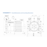 Permanent Magnet Synchronous Traction Machine With 10000kg Shaft Load WTYF250 thumbnail-2