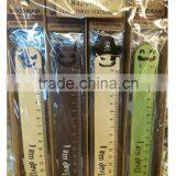 Novel Promotional Cute Creative Customs Monster Shape Wooden Ruler thumbnail-2
