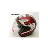 motorcycle open face helmet (RM568B-1)