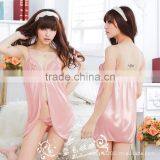 2014 the New Before the New Color Lingerie Split Lace Sexy Pajamas + Thong Free Shipping
