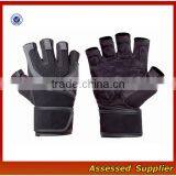 FXS043 Leather Custom Weight Lifting Gloves thumbnail-3