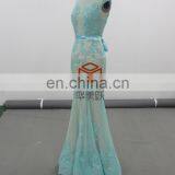 Turquoise Mermaid Homecoming Dresses HMY-D296 Floor Length Prom Free Prom Dresses thumbnail-3