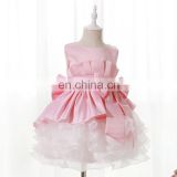 girls Pink Lacy Hem Party wear Dress