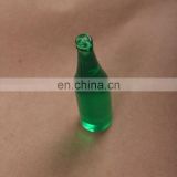 Promotion Plastic Beer Bottle Shape with your own Logo Keychain,bottle kering