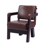 Factory Sale Salon Wooden Waiting Chair MY-008-19 thumbnail-1