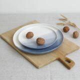 Dinnerware Attractive Grey Wedding Cheap Bulk Ceramic Charger Plates thumbnail-3