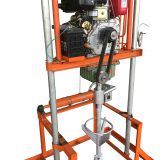 The more portable10 horse-power gantry  drilling machine with diesel