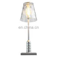 Hotel Style LED Dimmable Cordless Rechargeable Battery Table Lamp