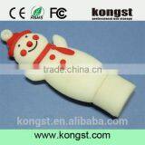 Christmas Usb for Gift/Rubber Christmas Tree Usb/Custom Cartoon PVC Usb Flash Drive