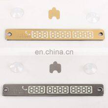 1Pcs Car Sticker Stickers Temporary Cheap Parking Card High Quality Car Parking Card Notification Night Luminous Sucker Plate thumbnail-2